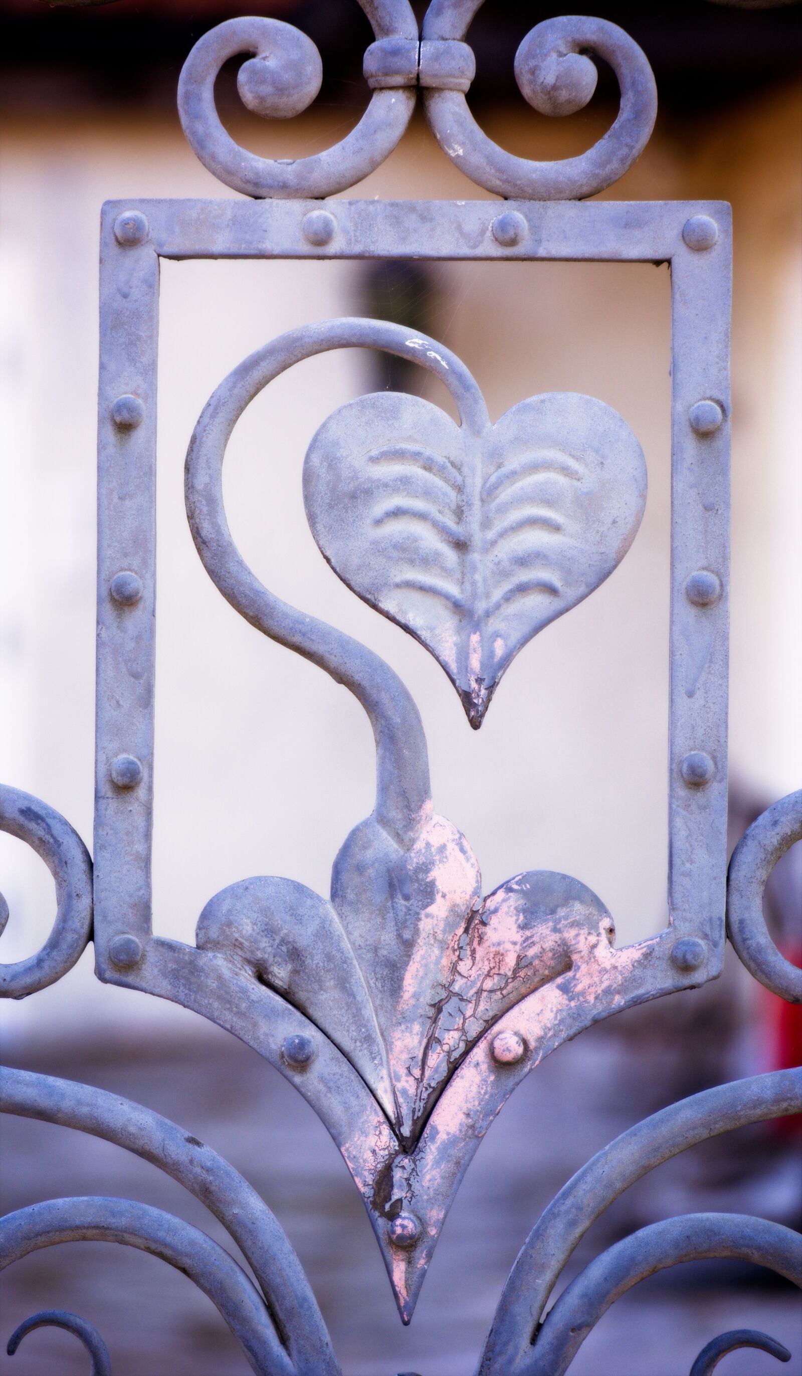 55.0-200.0mm f/4.0-f/5.6 sample photo. Wrought iron, art, ornament photography