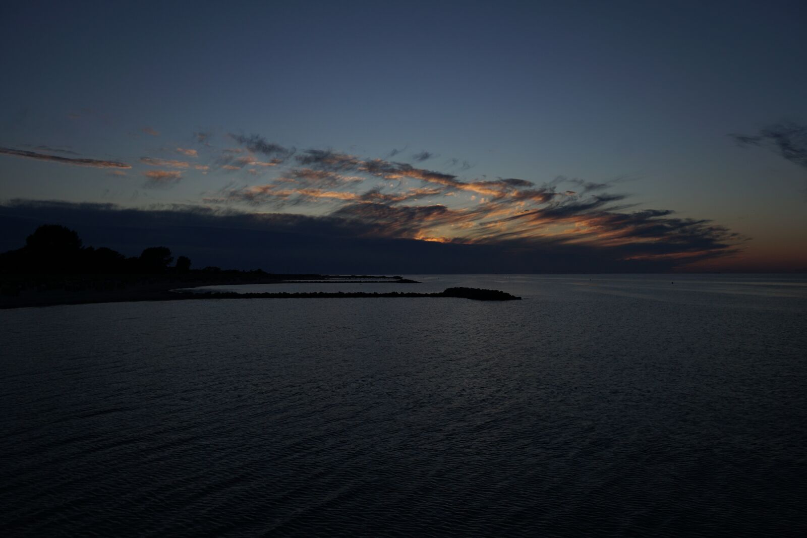 Sony a6500 sample photo. Baltic sea, sky, evening photography