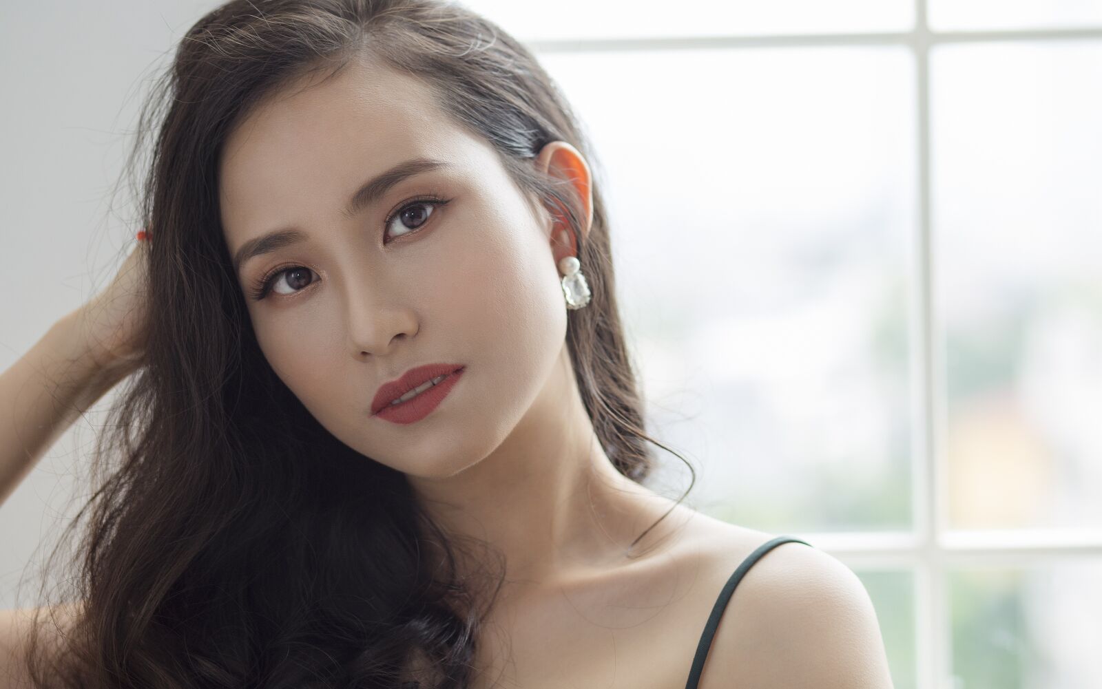 Canon EF 85mm F1.8 USM sample photo. Asian, beautiful girl, face photography
