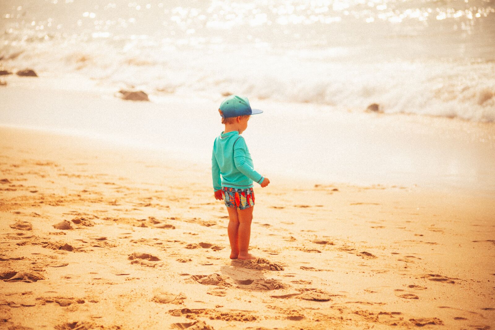 Canon EOS 5D Mark II sample photo. "Child, beach, sand" photography