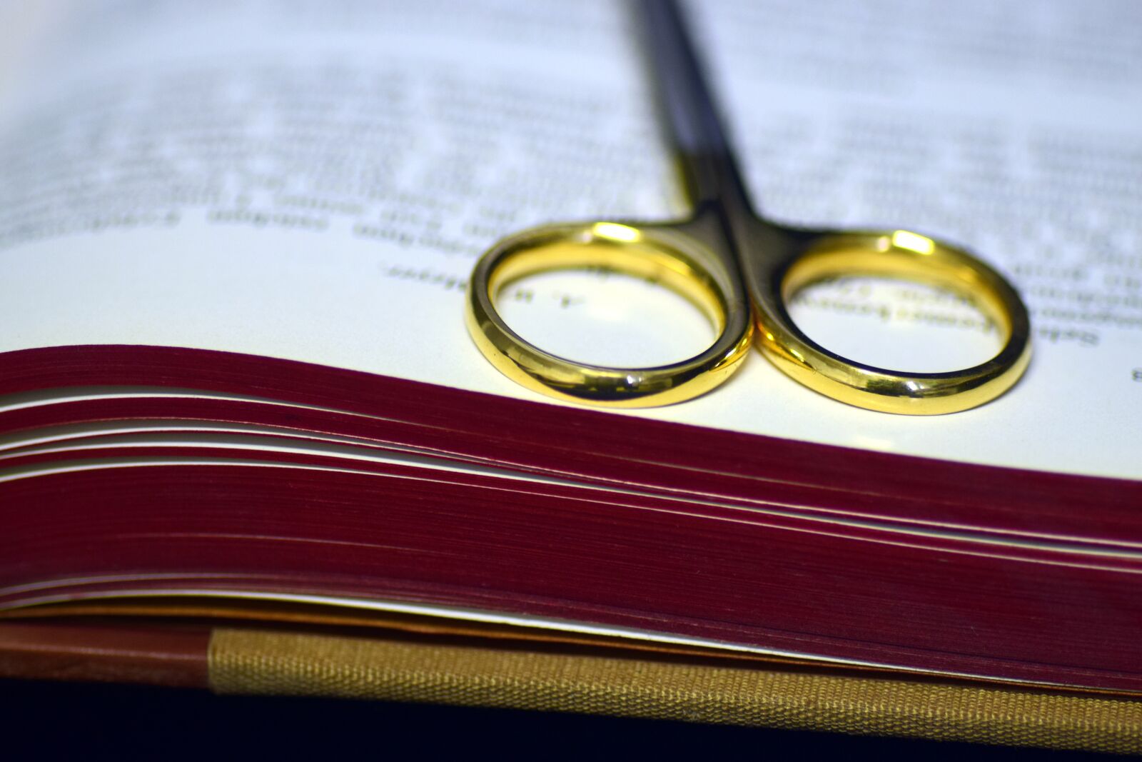 Nikon D3300 sample photo. Book, scissors, surgery photography