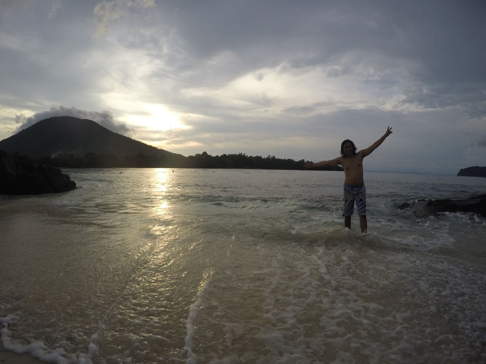 GoPro HERO4 Silver sample photo. Beach, mountain, nature photography