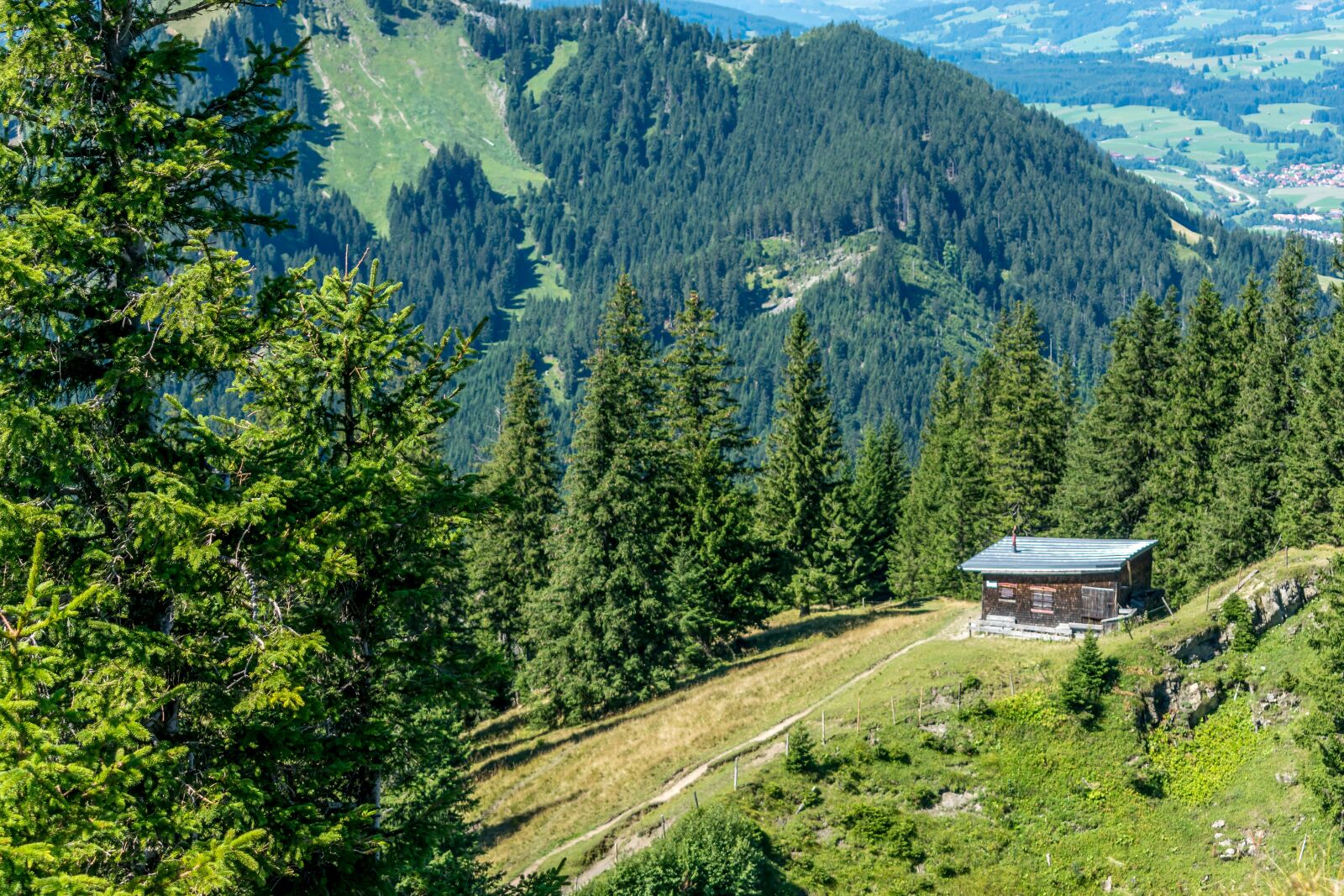 Nikon D5300 sample photo. Hiking, alm, allgäu photography