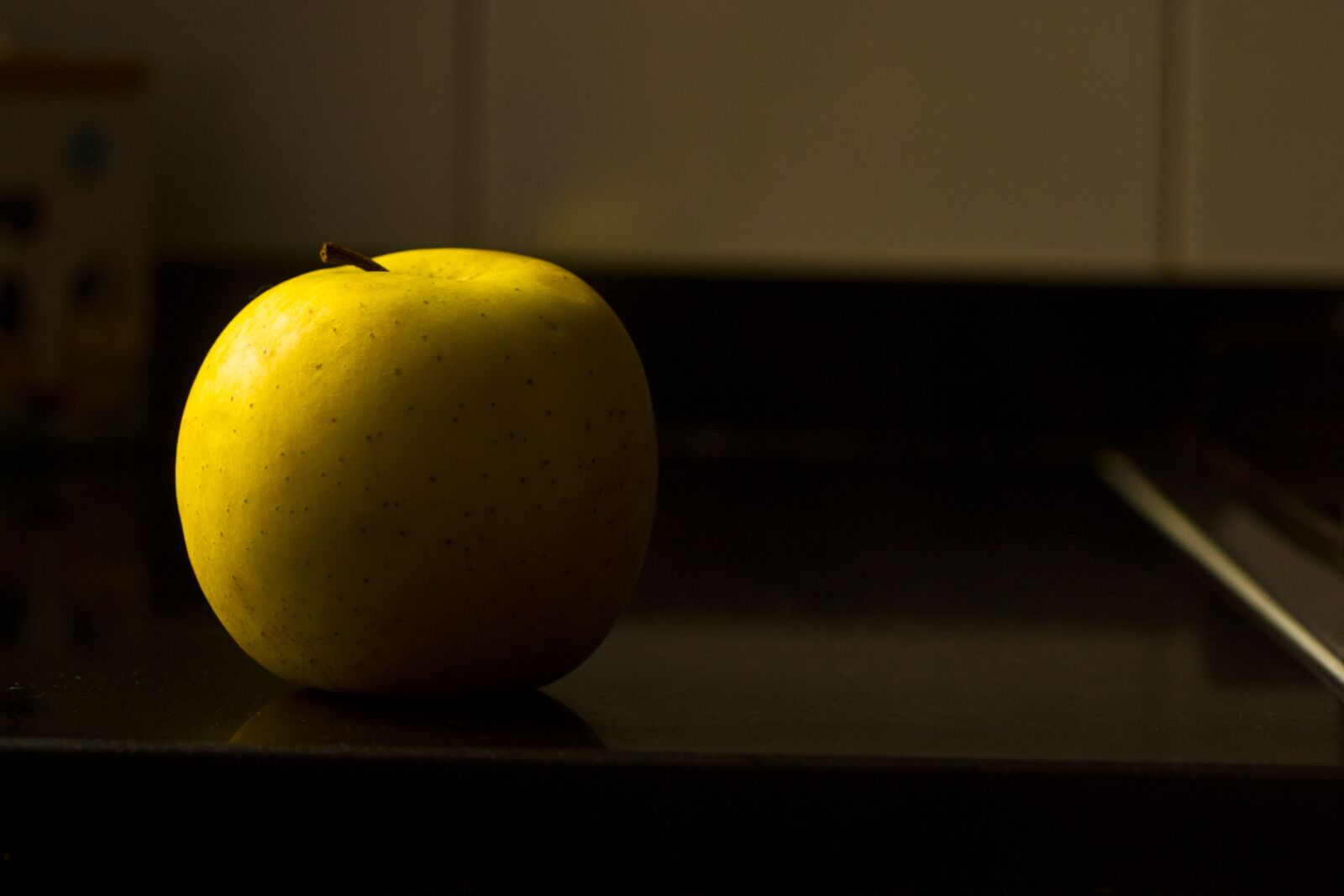 Nikon D3100 sample photo. Apple, fruit, green photography