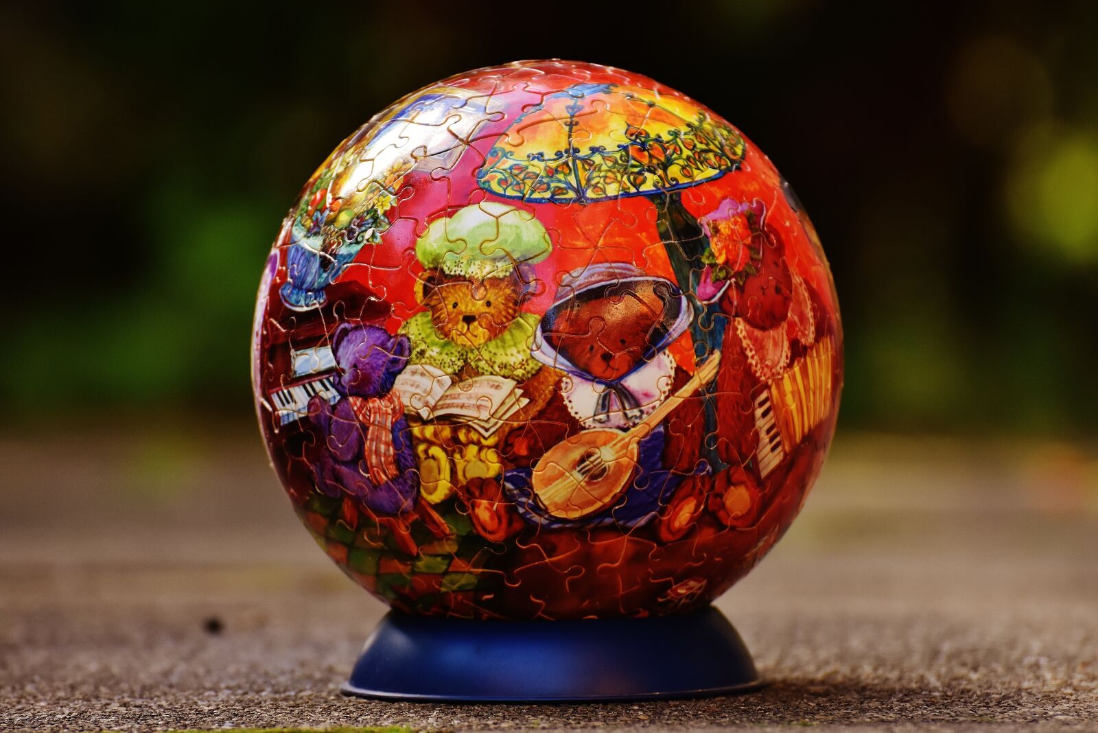 Nikon D7200 sample photo. Puzzle ball, bear, teddy photography