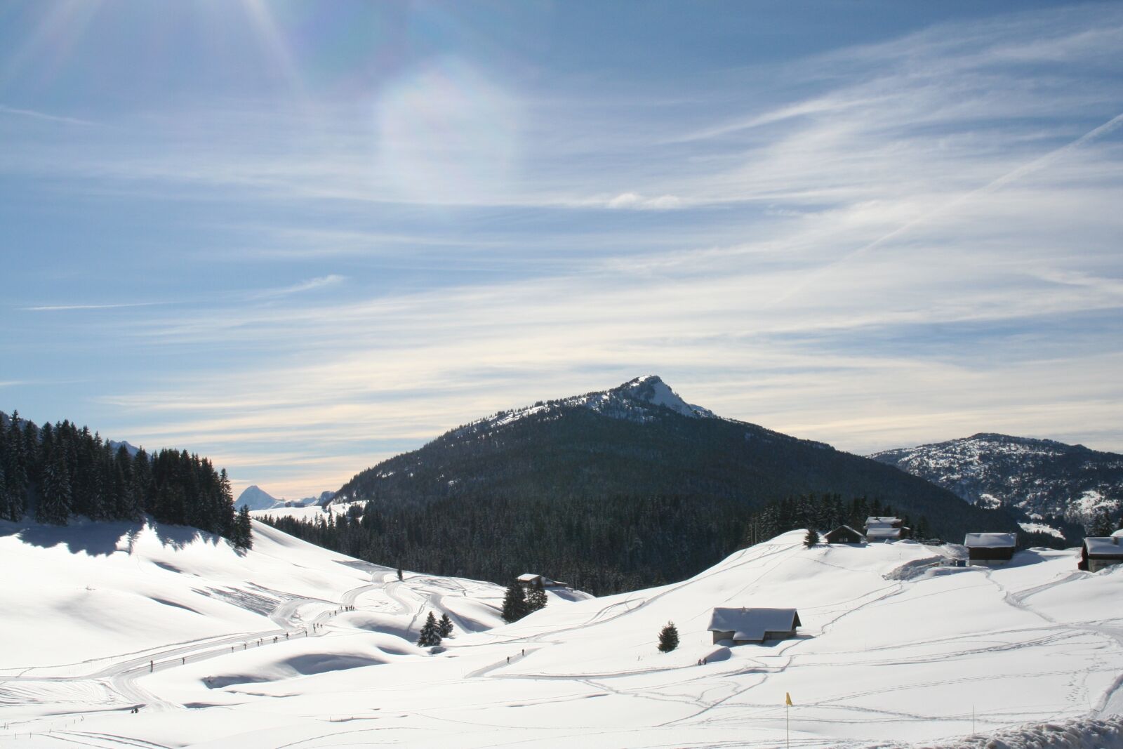 Canon EOS 350D (EOS Digital Rebel XT / EOS Kiss Digital N) sample photo. Snow, winter, mountain photography