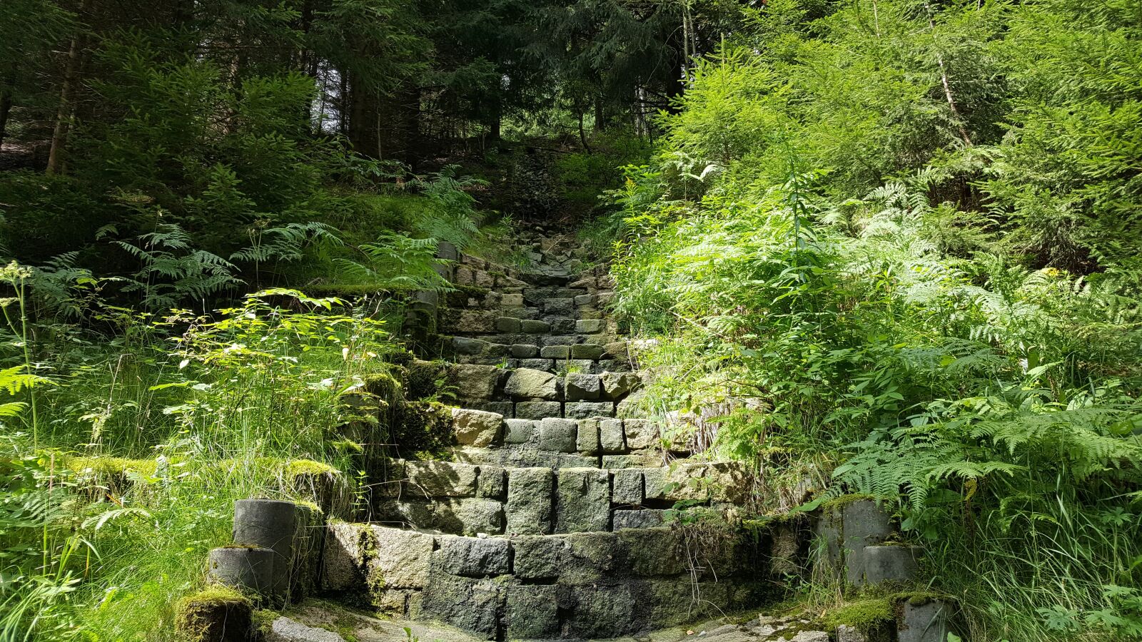 Samsung Galaxy S6 sample photo. Stairs, stone stairway, hiking photography