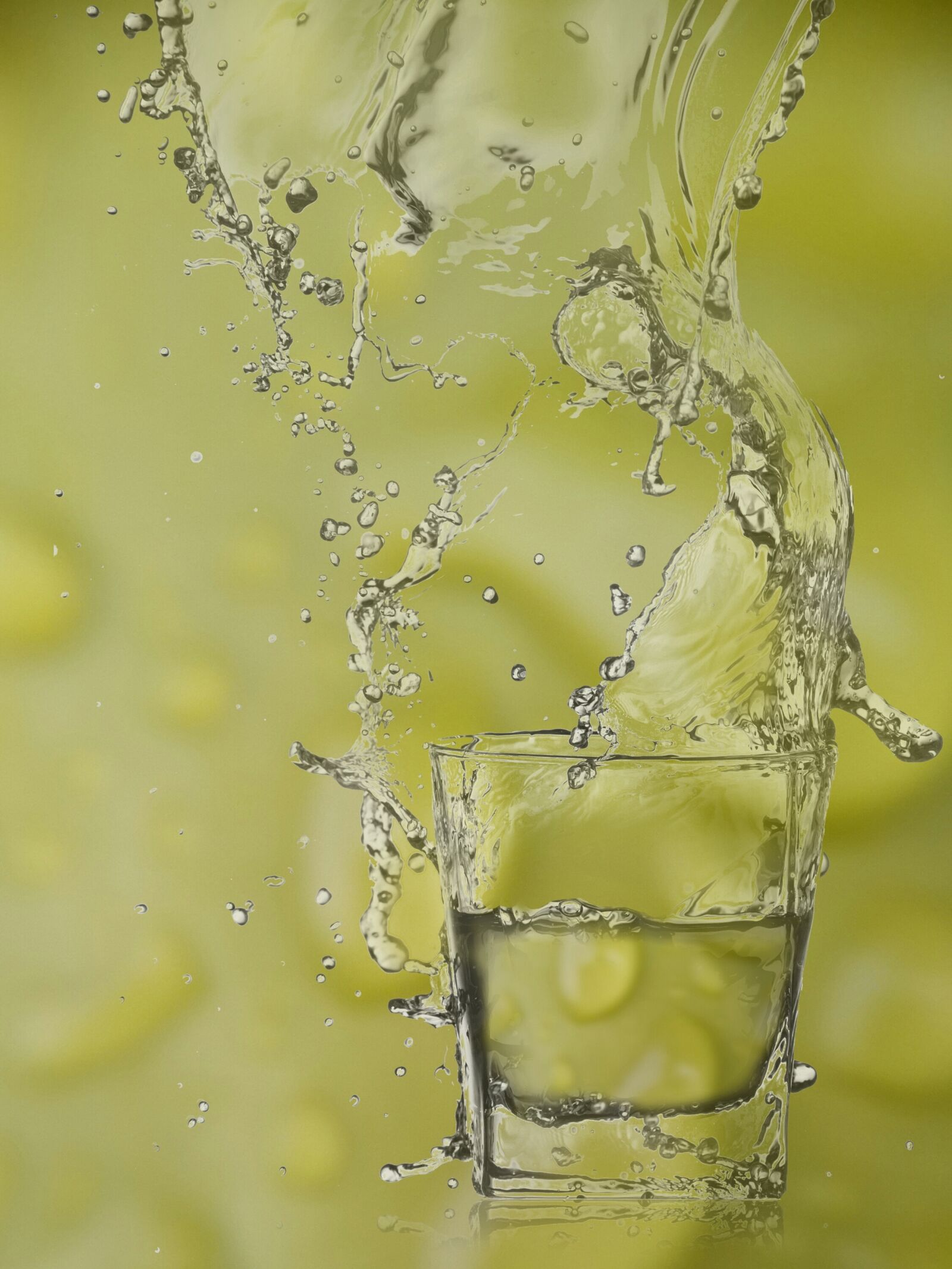 Samsung Galaxy S4 sample photo. Water, apple green, leaf photography