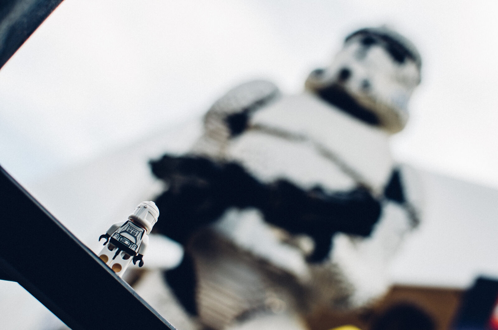 Nikon AF-S DX Nikkor 35mm F1.8G sample photo. Lego, starwars, stormtrooper photography