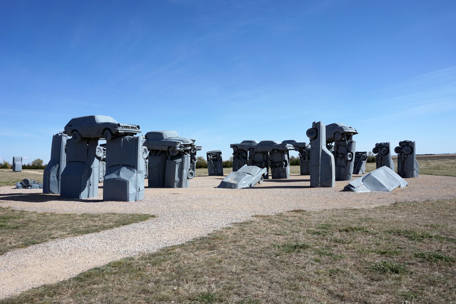 Sony a6000 sample photo. Carhenge, car, art photography