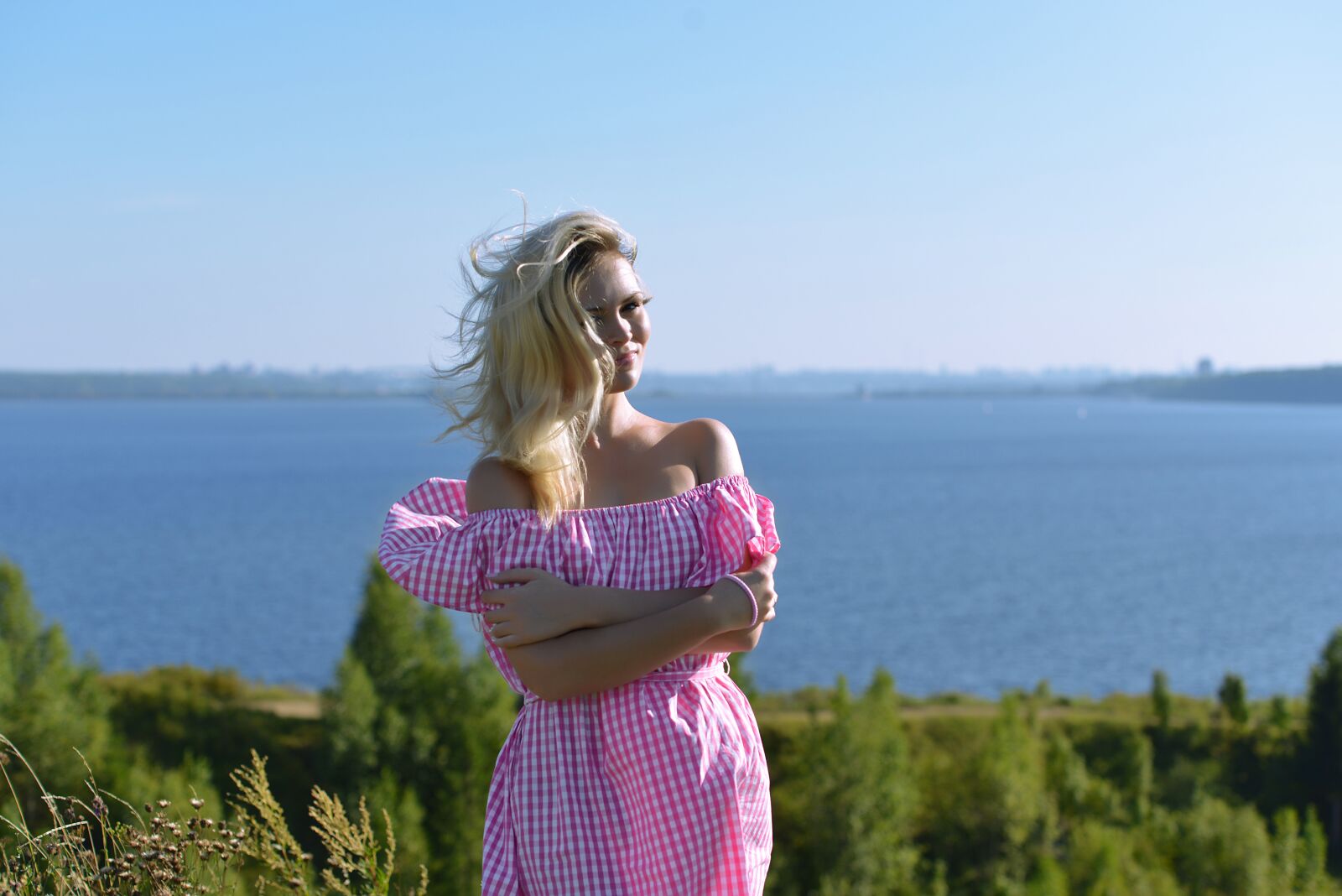 Nikon D800 sample photo. Summer, sunny, blonde in photography