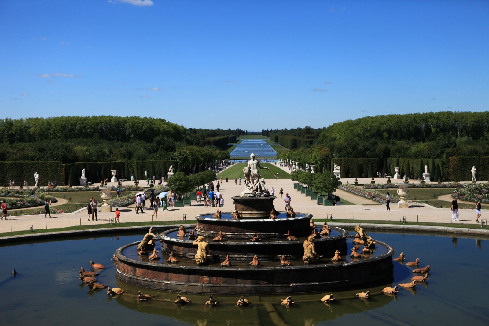 Canon EOS 5D Mark II sample photo. Versailles, distance, the vast photography