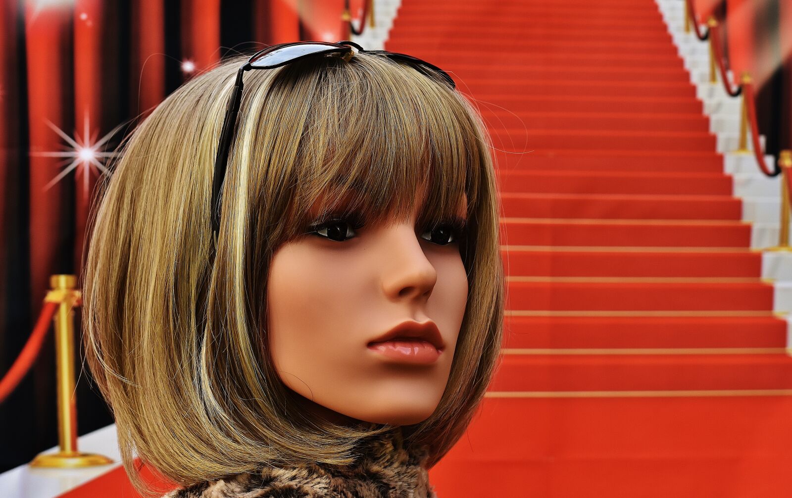 Nikon D7200 sample photo. Red carpet, stairs, glamour photography