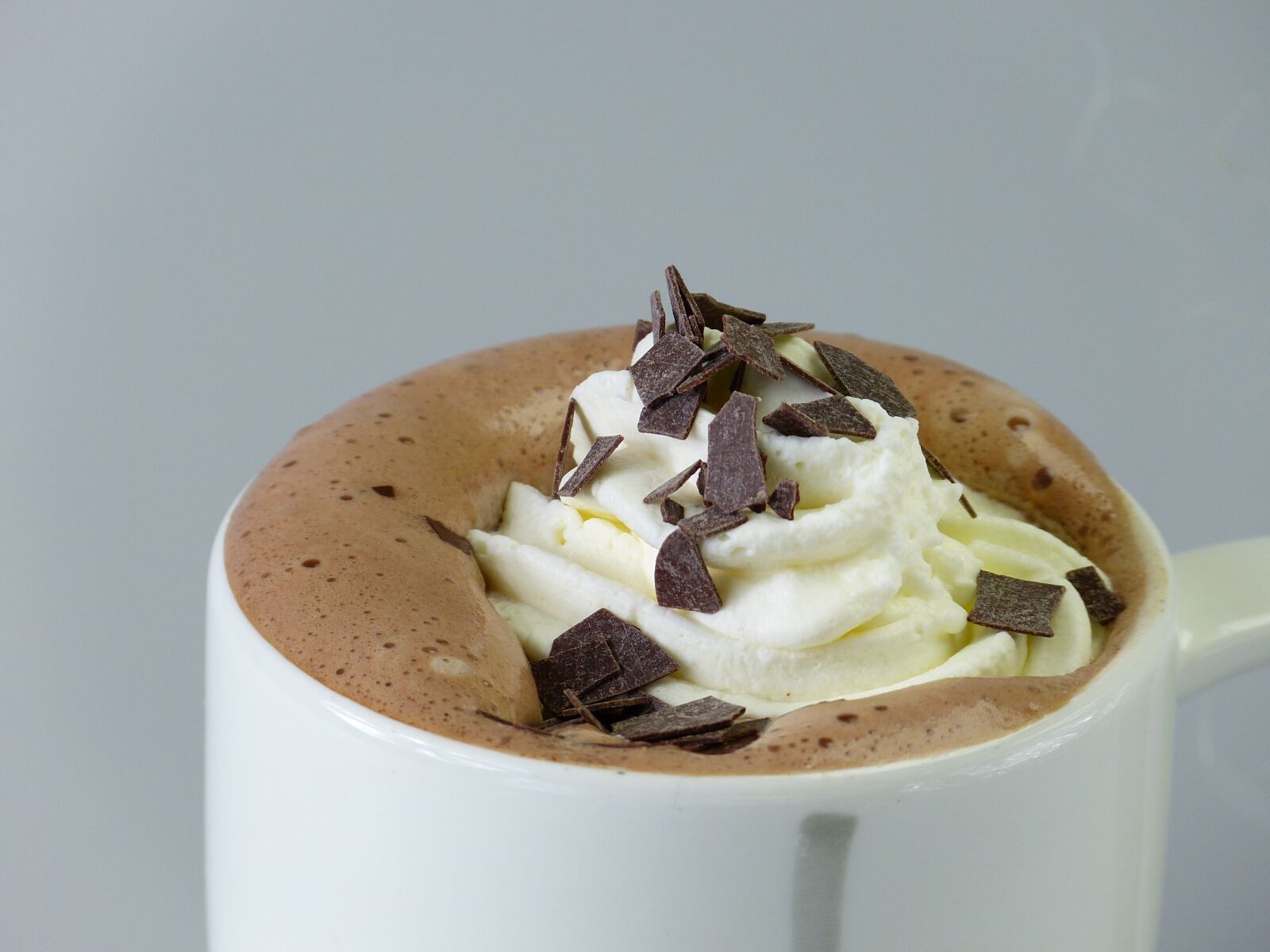 Panasonic Lumix DMC-FZ150 sample photo. Cocoa, cream, drink photography