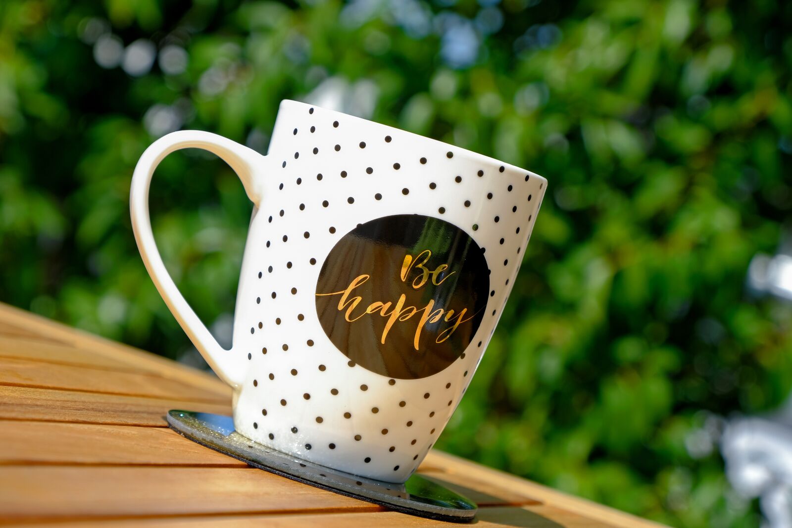 Fujifilm X-T3 sample photo. Coffee cup, be happy photography