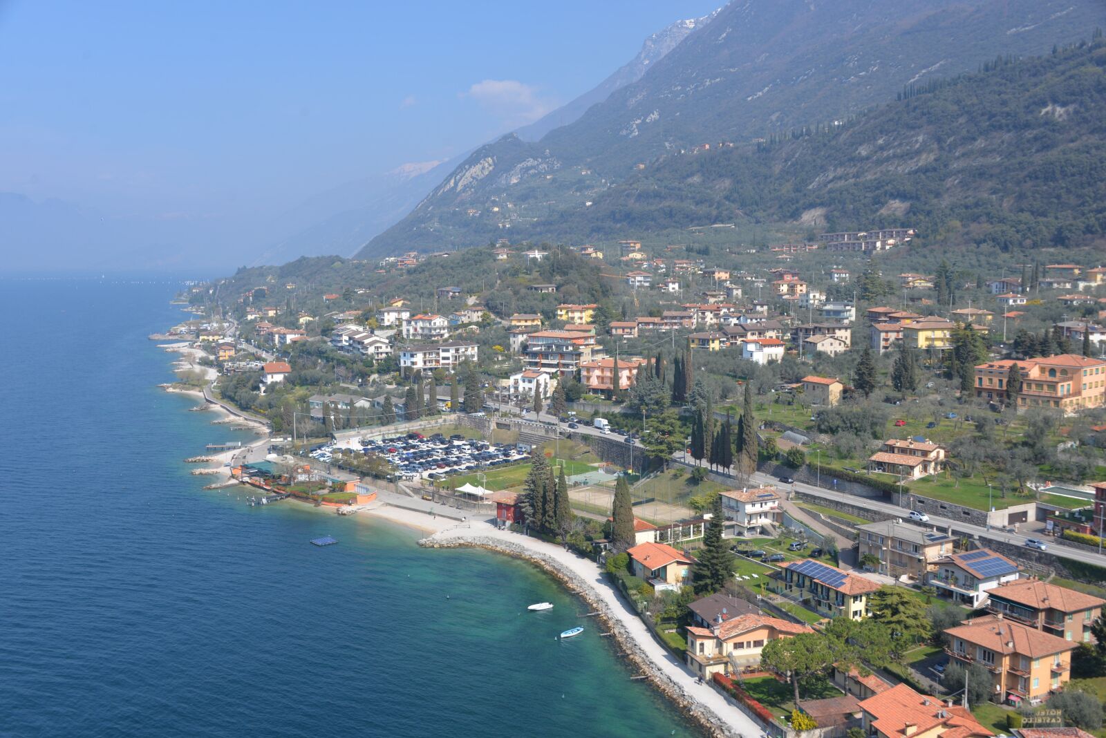 Nikon D610 sample photo. Shore, garda lake, travel photography