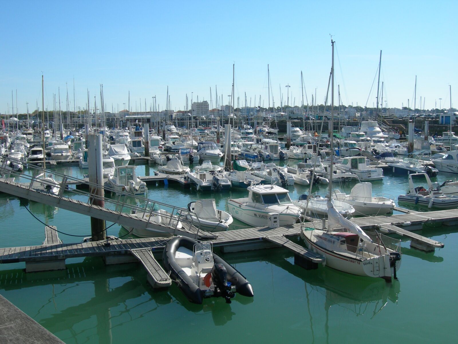 Nikon E7600 sample photo. Marina, harbor, france coast photography
