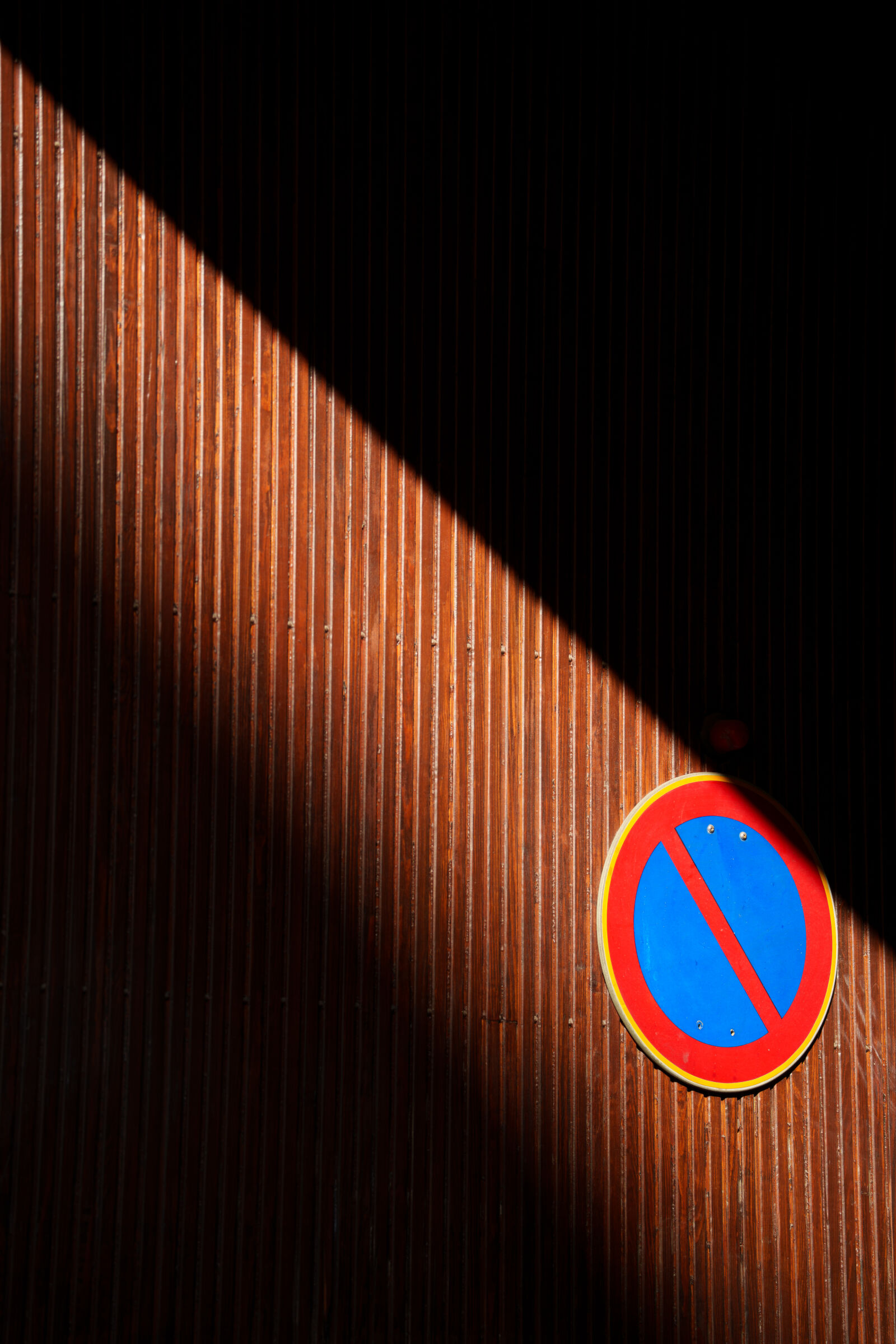 Sony a7R V sample photo. Shadow sign photography