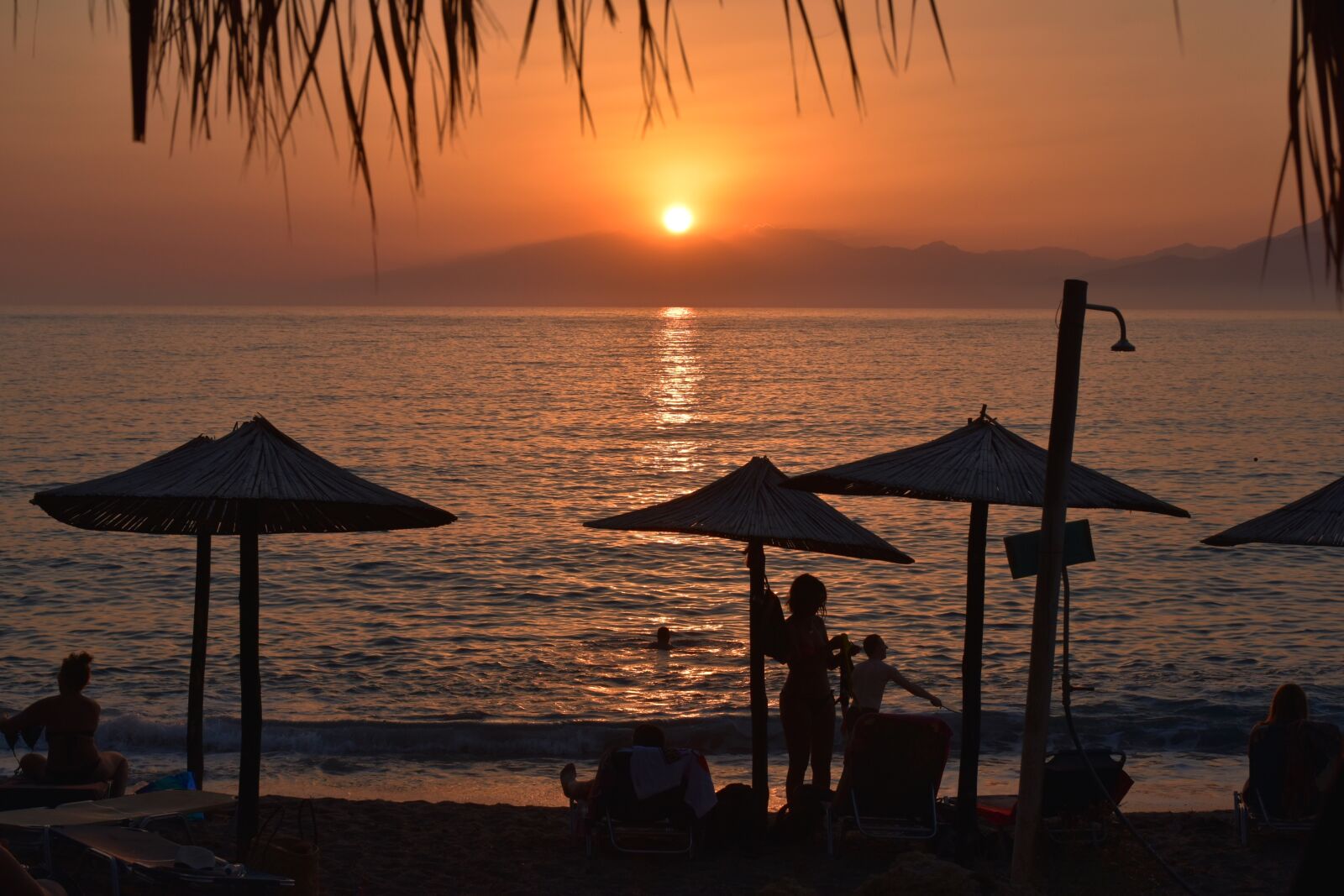 Nikon D5500 sample photo. Sunset, evening, beach photography
