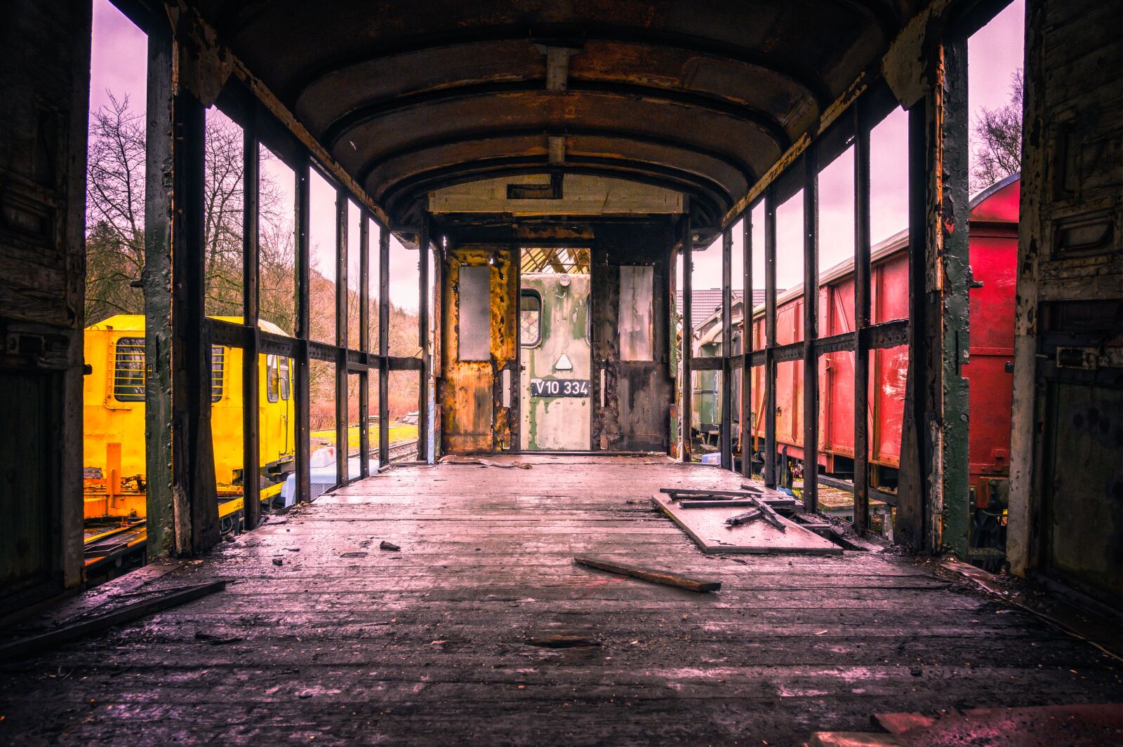 Nikon Z6 sample photo. Wagon, freight train, transport photography