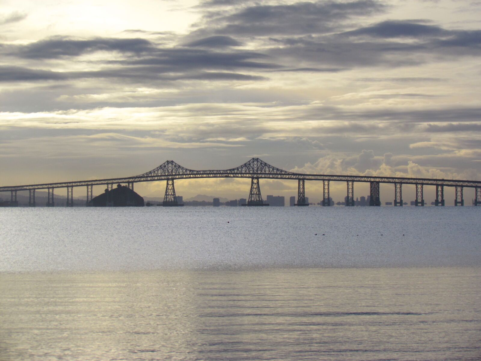 Canon PowerShot SX30 IS sample photo. Sunset, bridge, water photography