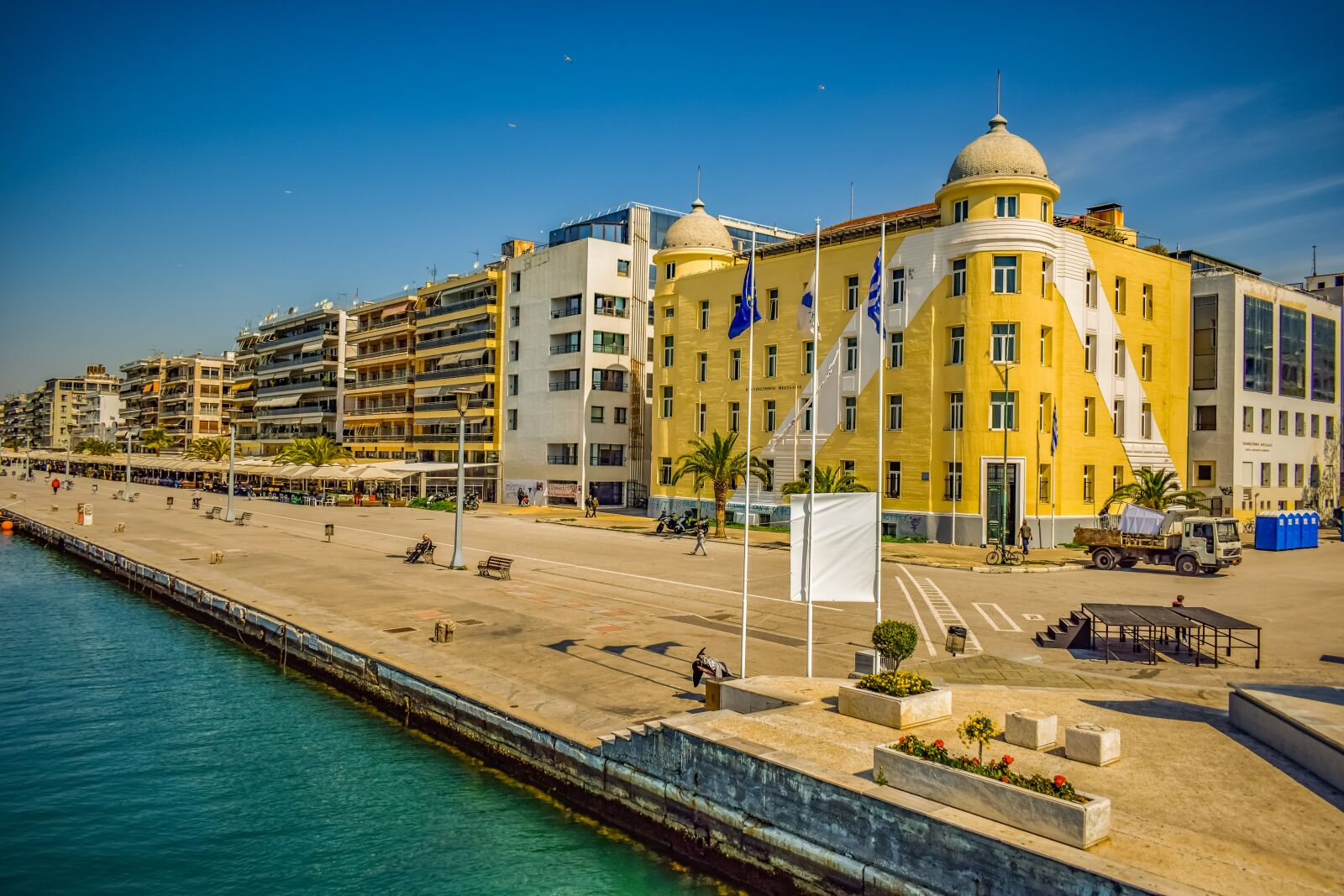 Nikon D3300 sample photo. Greece, volos, promenade photography