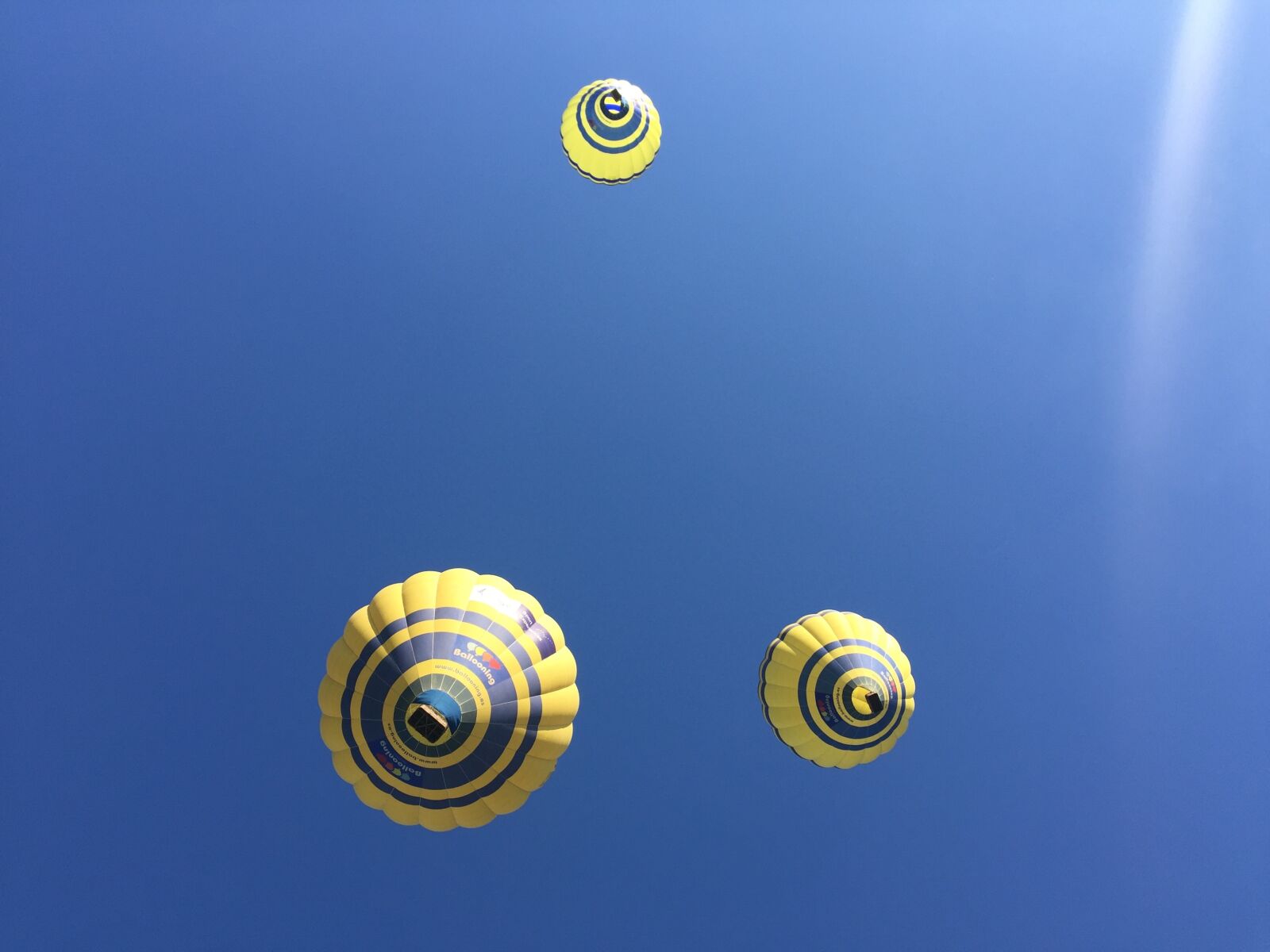 Apple iPhone 6 sample photo. Balloons, sky, catalonia photography