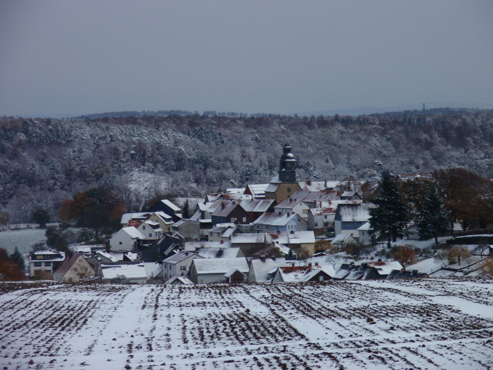 Olympus u9000,S9000 sample photo. Sebbeterode, germany, winterbeeld photography