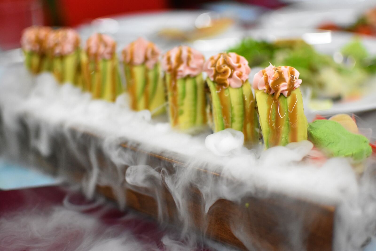 Nikon D3400 sample photo. Japan, food, rolls photography