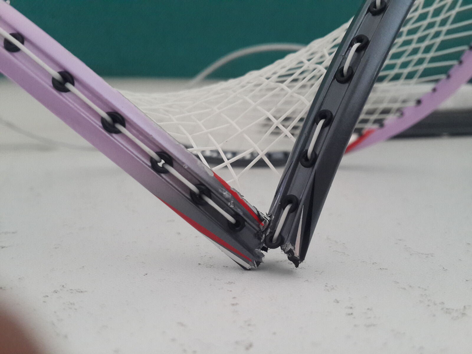 Samsung Galaxy S4 sample photo. Broke, broken, heartbroken, raquet photography