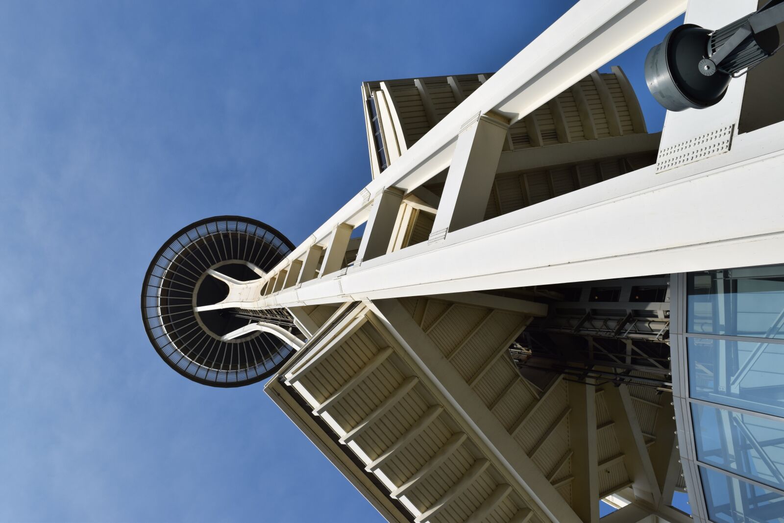Nikon D3300 sample photo. Space needle, seattle, blue photography