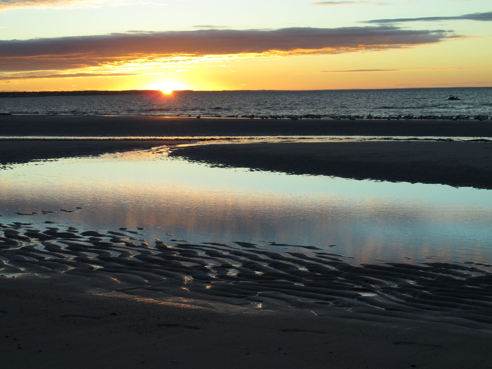 Canon PowerShot G12 sample photo. Sunset, beach, ocean photography