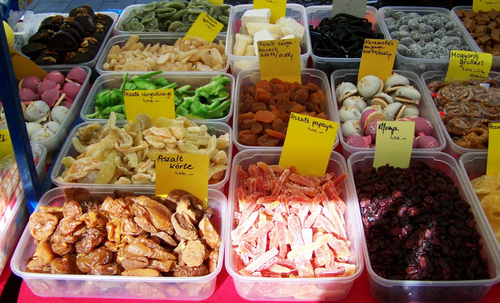 Kodak EASYSHARE ZD710 ZOOM DIGITAL CAMERA sample photo. Dried fruits, mixed, food photography