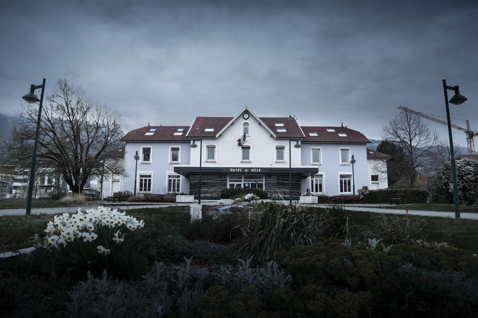 Nikon D7500 sample photo. Building, city ​​hall, seyssinet-pariset photography
