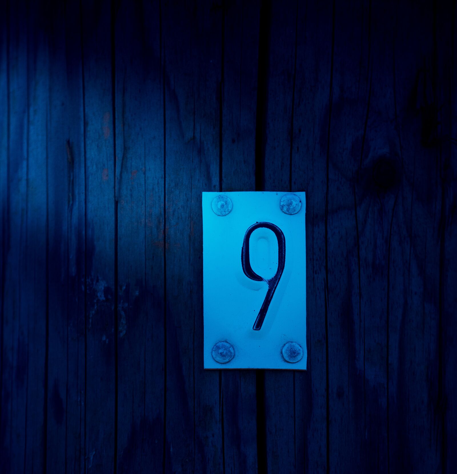 Nikon D5100 sample photo. Number, number 9, illuminated photography