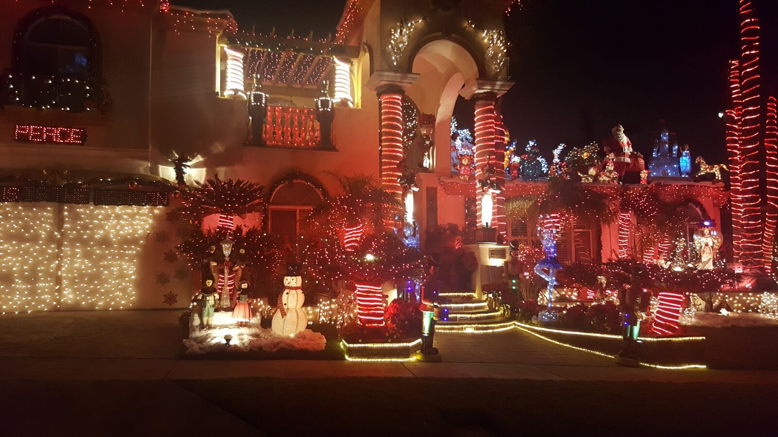Samsung Galaxy Note5 sample photo. Christmas, lights, celebration photography