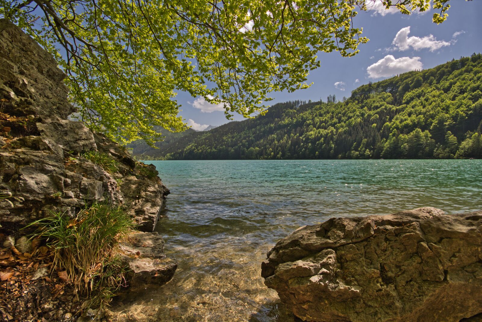 Canon EOS 750D (EOS Rebel T6i / EOS Kiss X8i) sample photo. Leopold steinersee, styria, rock photography