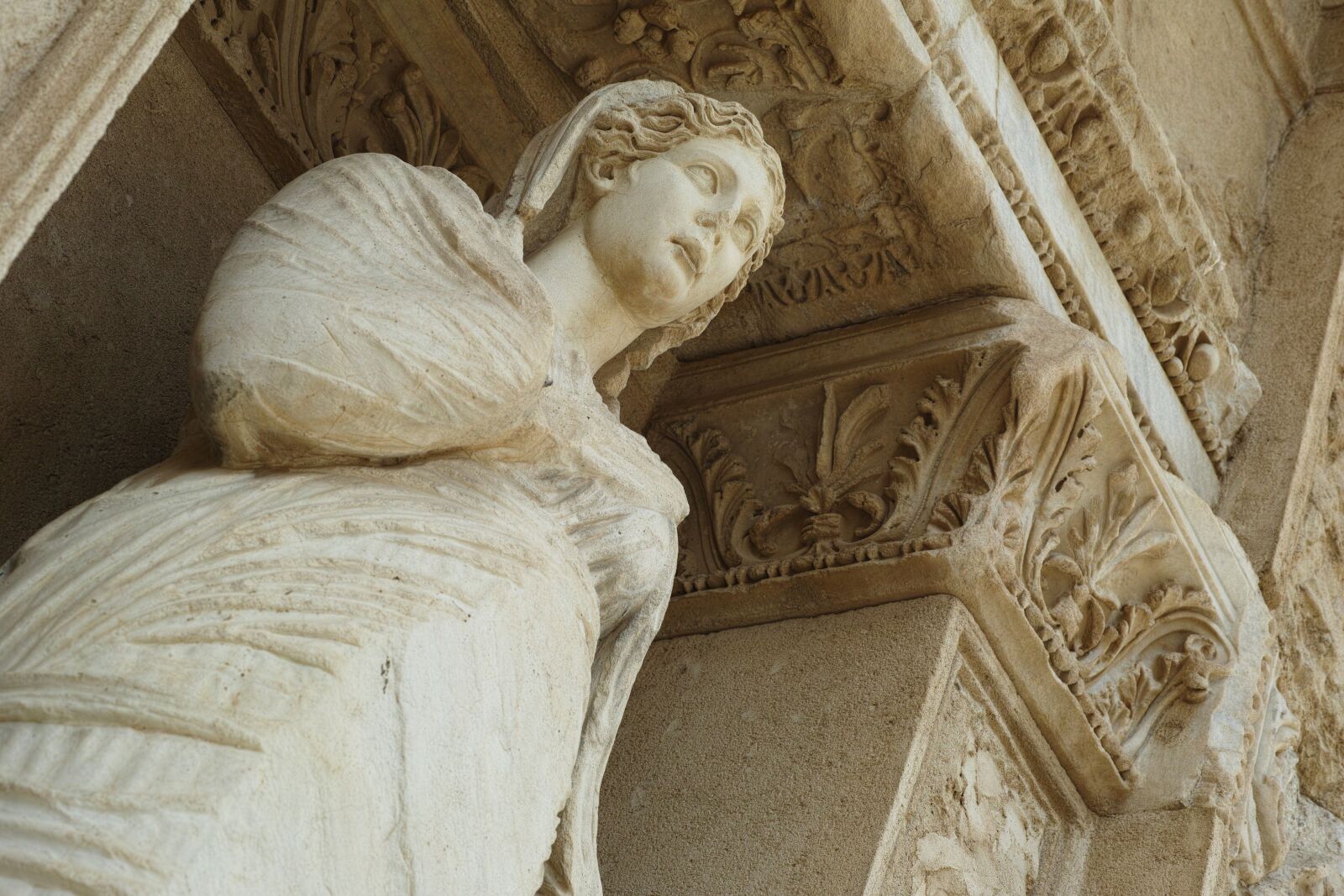 Sigma DP3 Merrill sample photo. Sculpture, efes, turkey photography