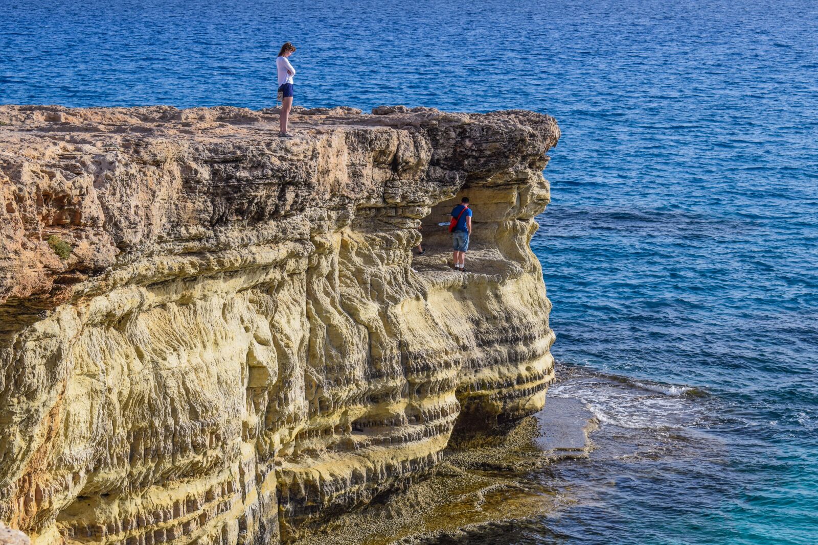 Nikon D3300 sample photo. Sea caves, coast, sea photography