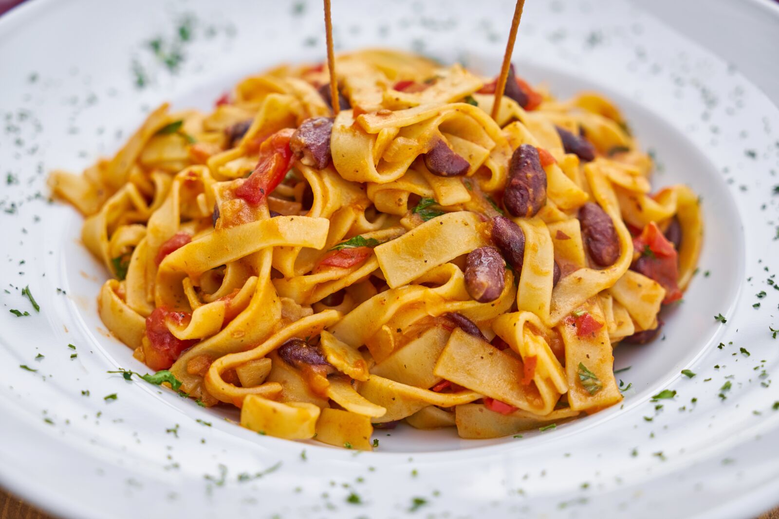 Sony a7R II sample photo. Pasta, dough, food photography