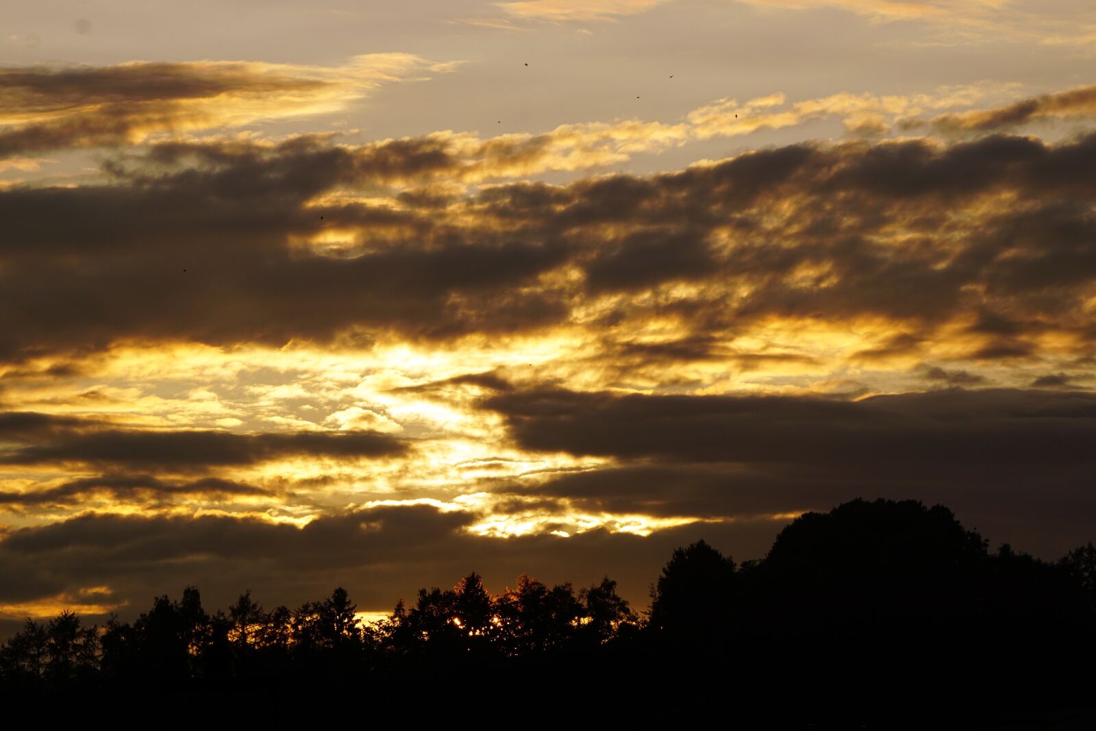 Sony E 55-210mm F4.5-6.3 OSS sample photo. Abendstimmung, evening sky, clouds photography