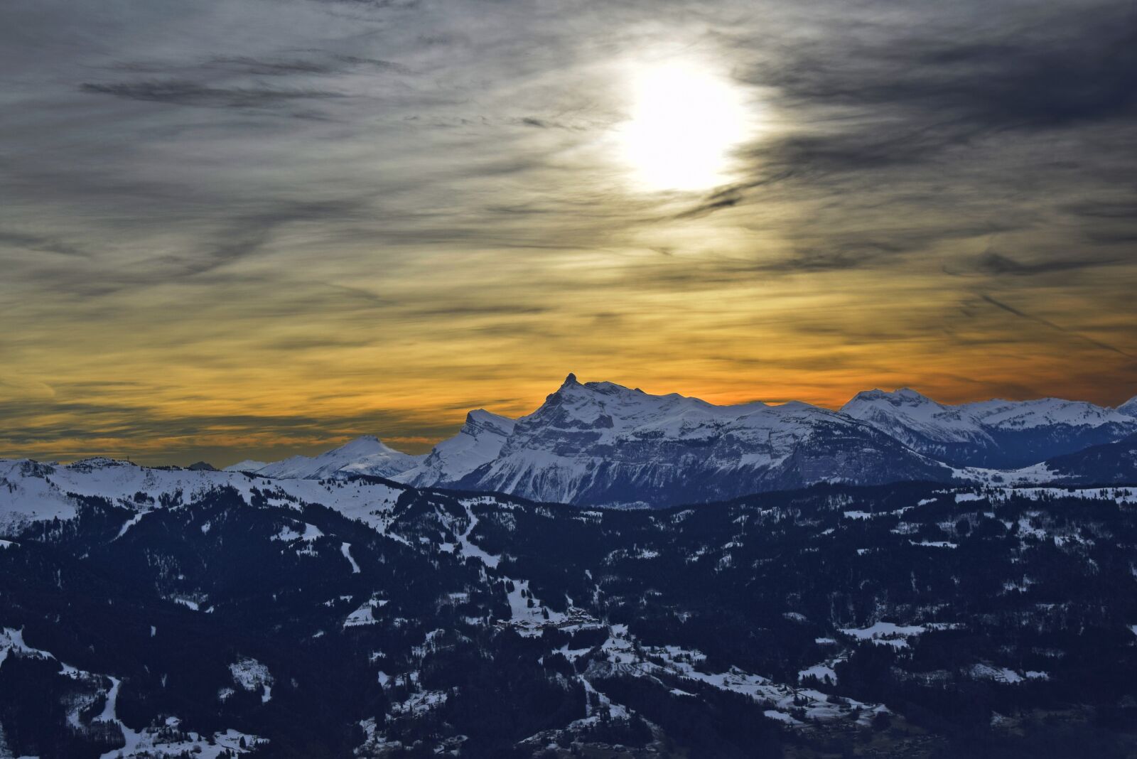 Nikon D3300 sample photo. Mountains, sky, fire photography