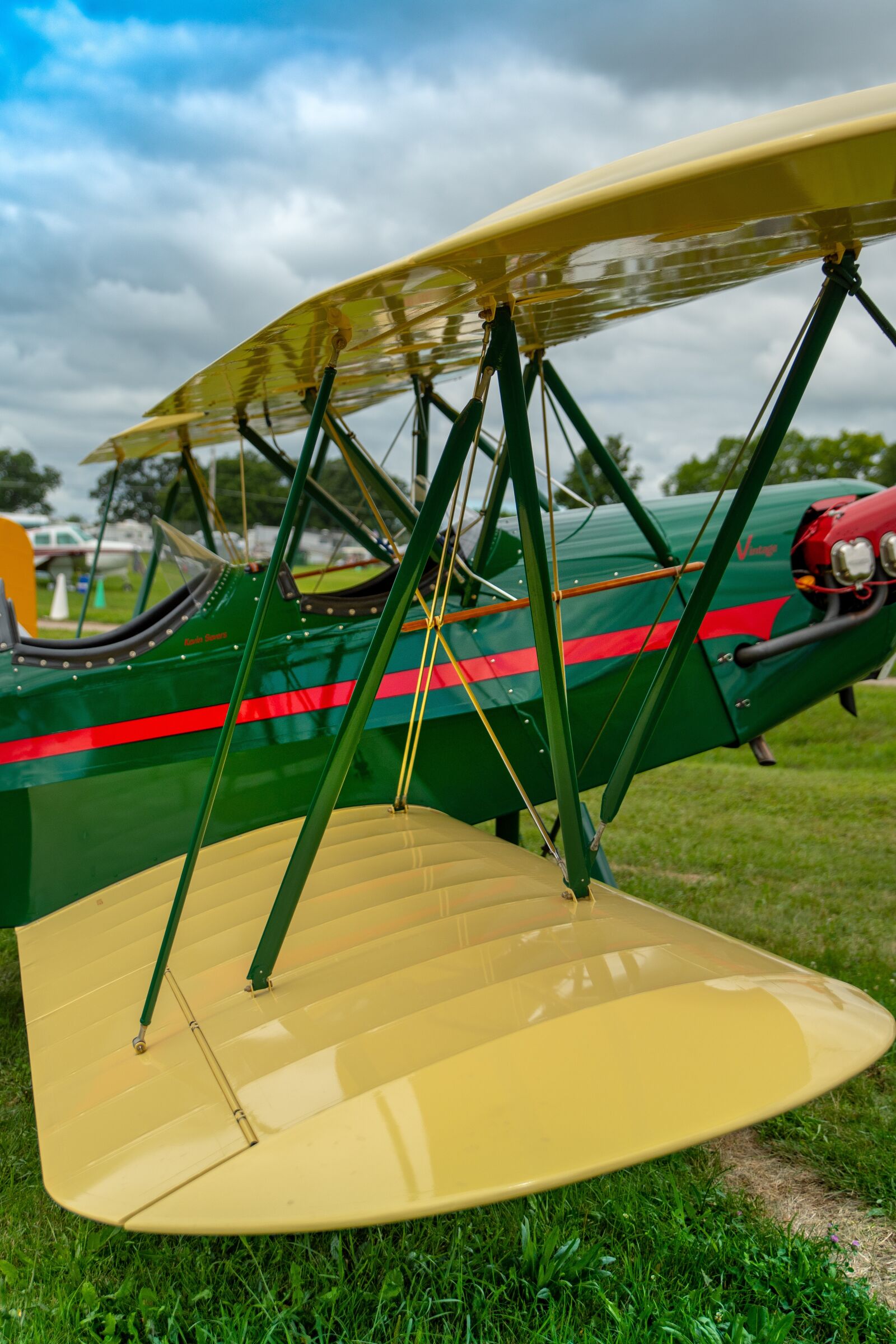 Tamron SP 24-70mm F2.8 Di VC USD sample photo. Biplane, aviation, vintage photography