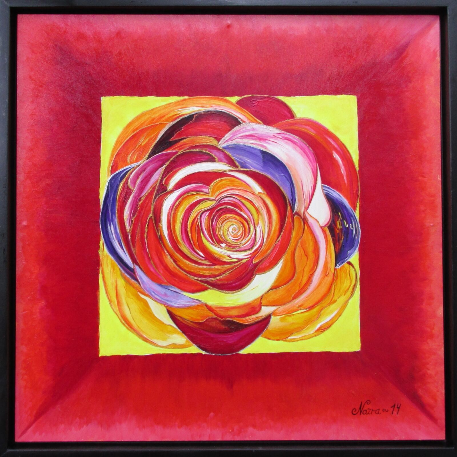 Canon PowerShot SX170 IS sample photo. Oil painting, abstract, portrait photography