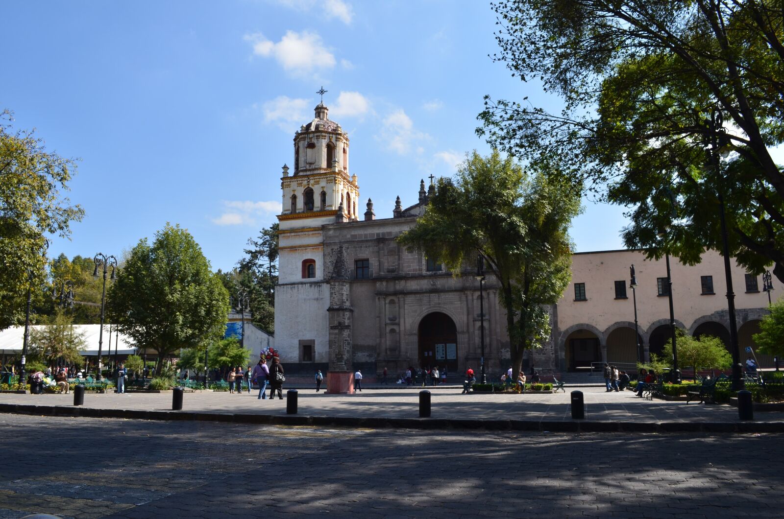 Nikon D5100 sample photo. Church, coyoacan, mexico city photography