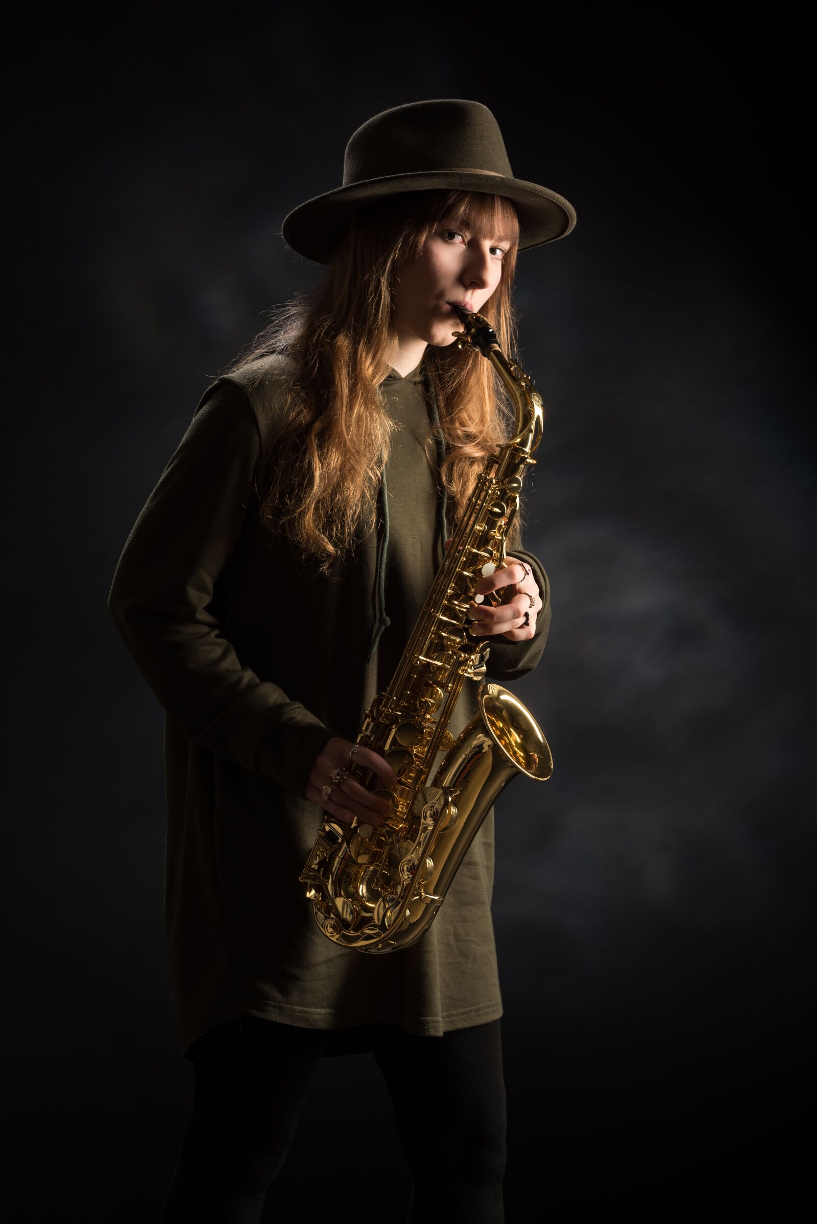 Nikon D810 sample photo. Musician, saxophone, jazz photography