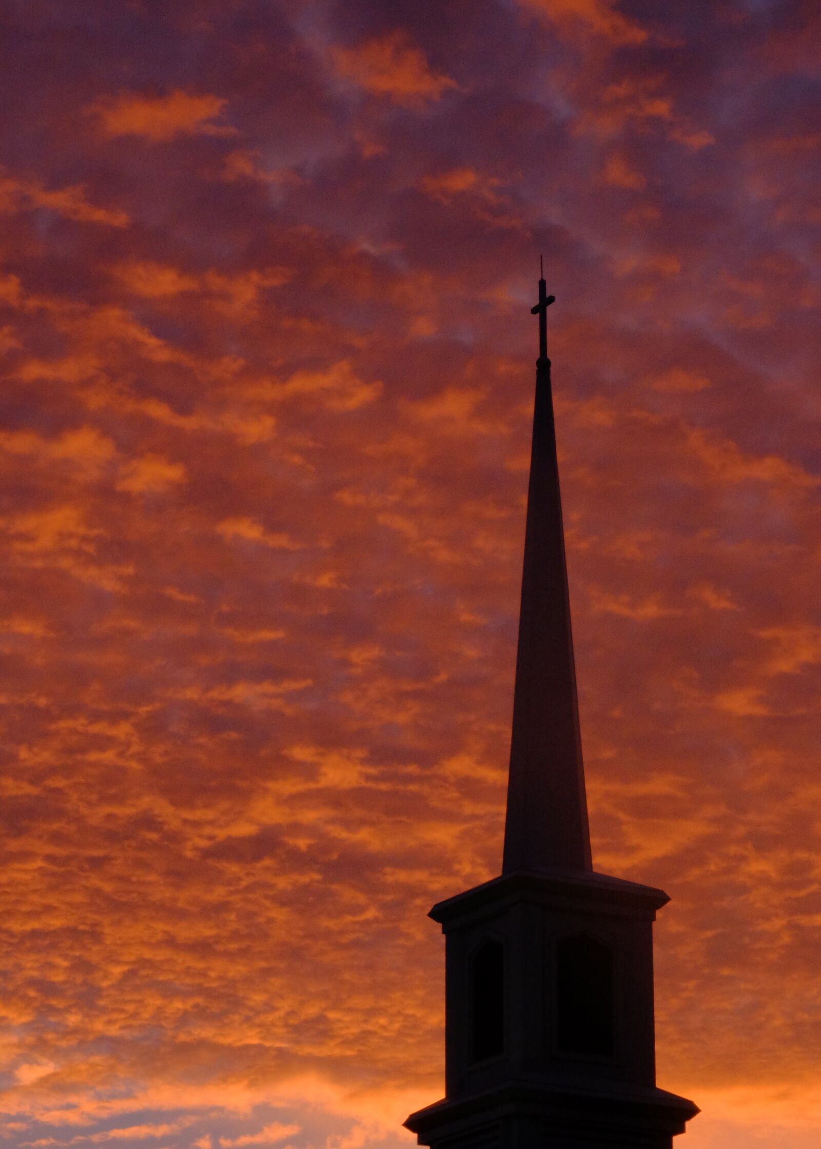 Fujifilm X30 sample photo. Silhouette, church steeple, church photography