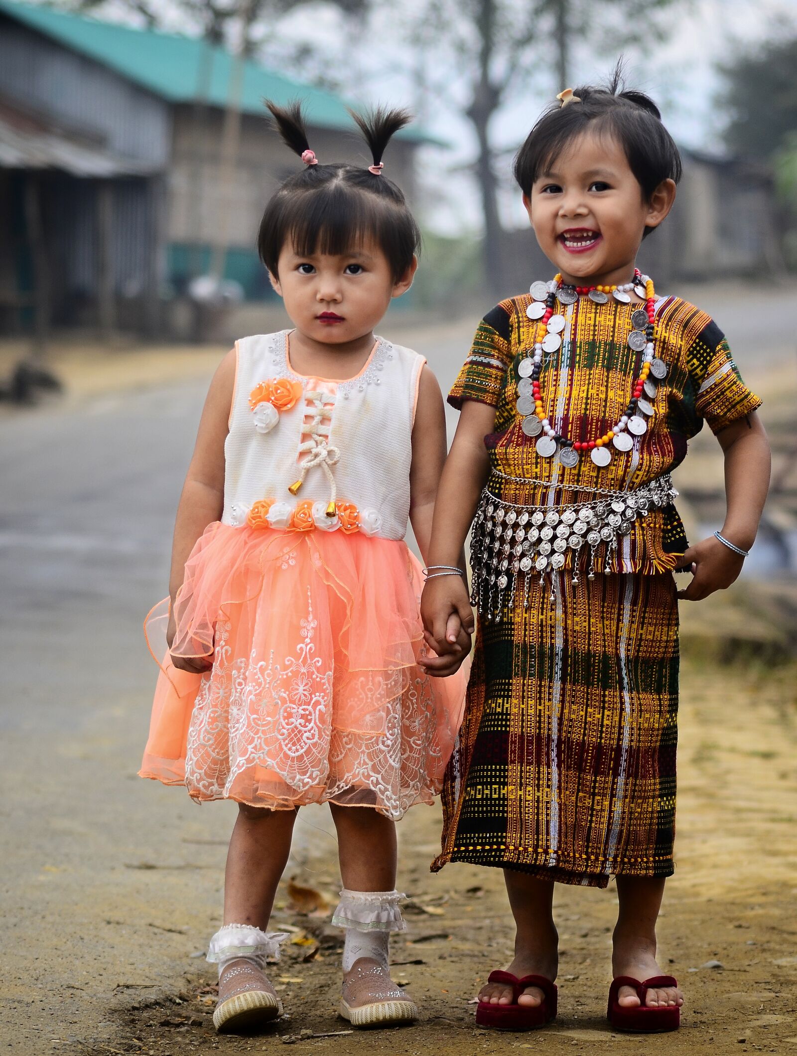 Nikon D5100 sample photo. Baby's, girls, happy photography