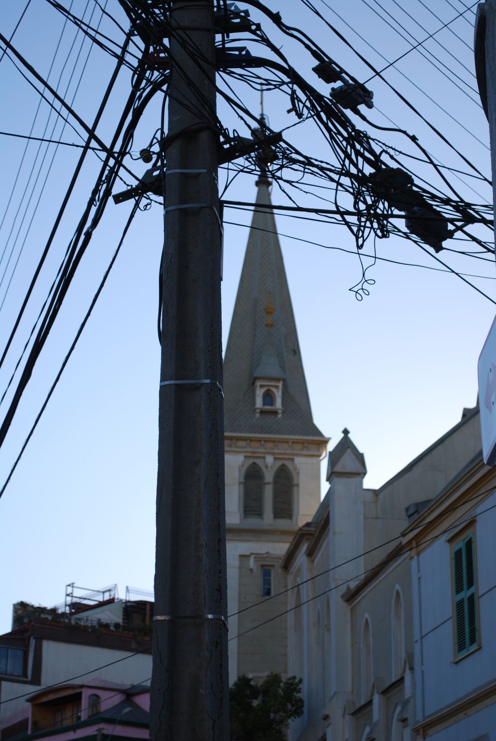 Nikon D60 sample photo. Chile, valparaiso, sky photography