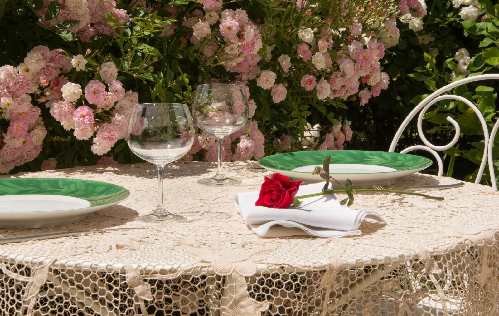 Nikon D7200 sample photo. Table, summer, roses photography